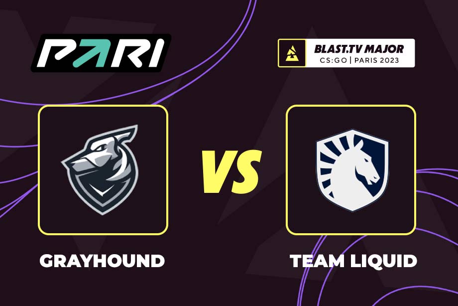 PARI Team Liquid выбьет Grayhound из BLAST tv Paris Major 2023 по CS