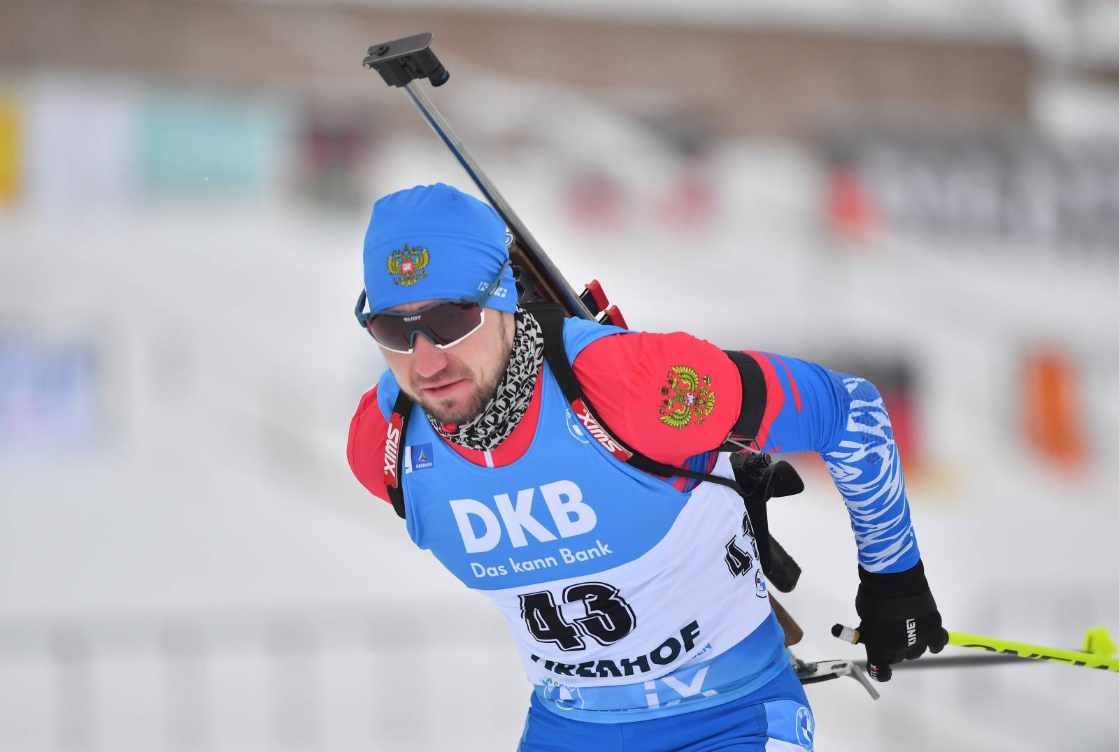 Логинов завоевал серебро в гонке преследования в Рупольдинге