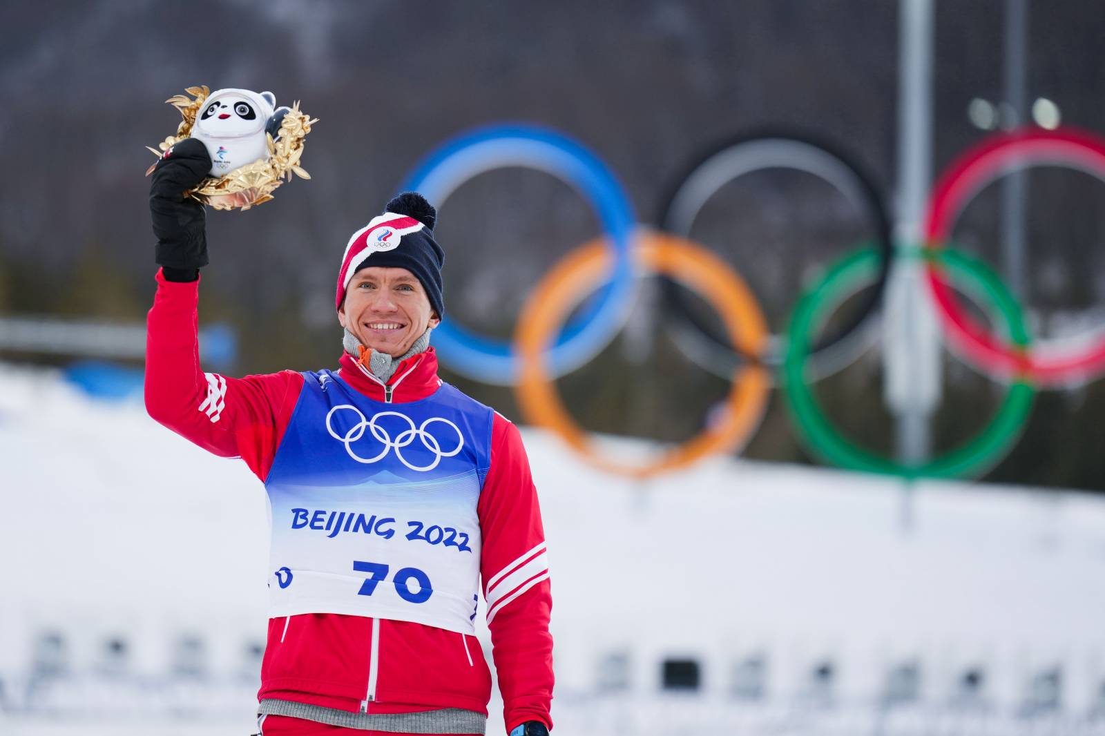 Александр Большунов Олимпийский чемпион