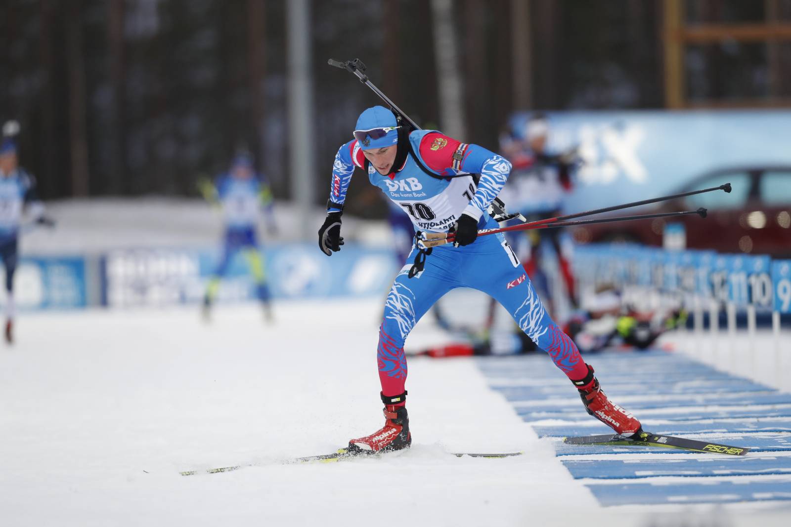 Чемпионат России биатлон 18 год спринт