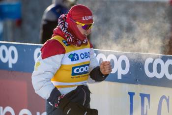 Большунов поделился впечатлениями от победы в скиатлоне на чемпионате России
