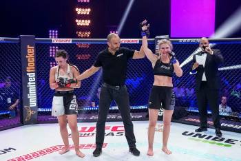 Железнякова прокомментировала победу в дебютном бою UFC