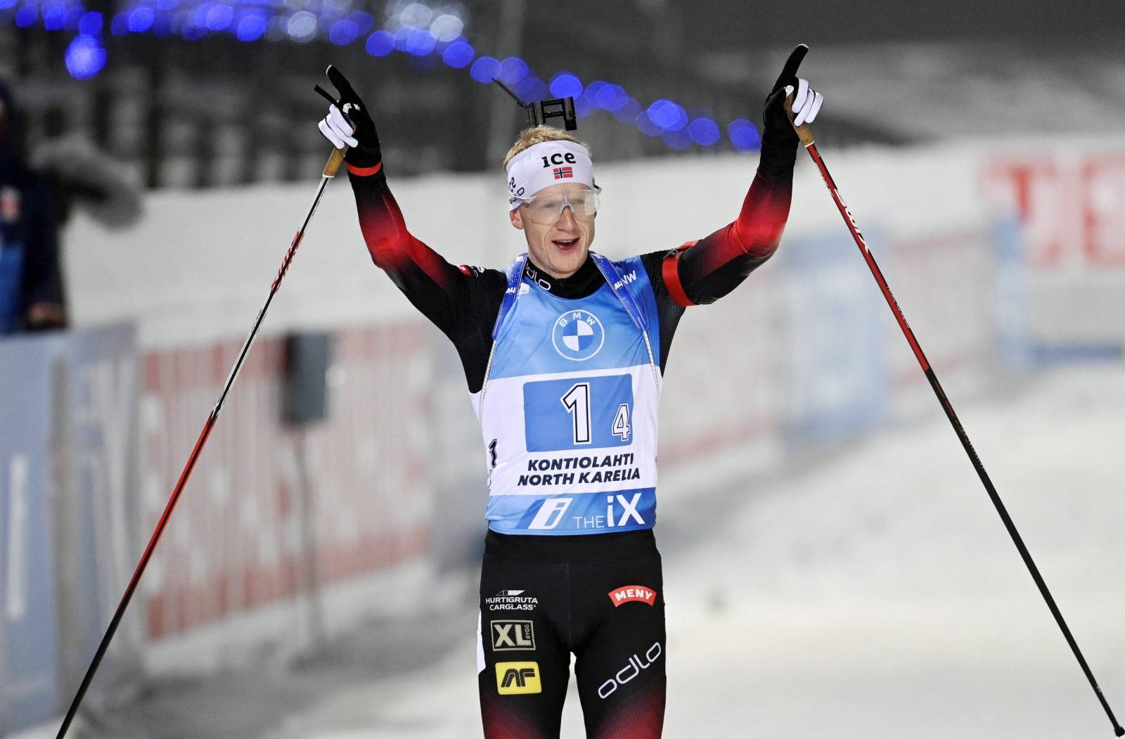 Норвежцы заняли весь подиум в мужском спринте