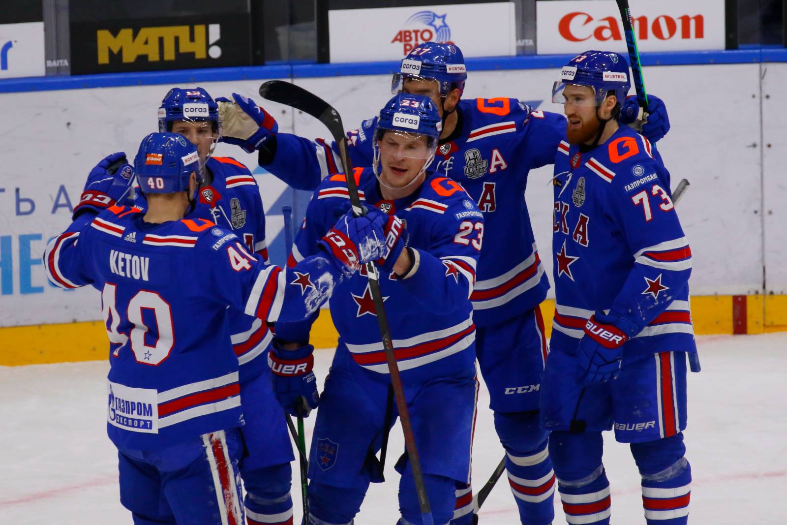 СКА одержал сотую победу в плей-офф КХЛ