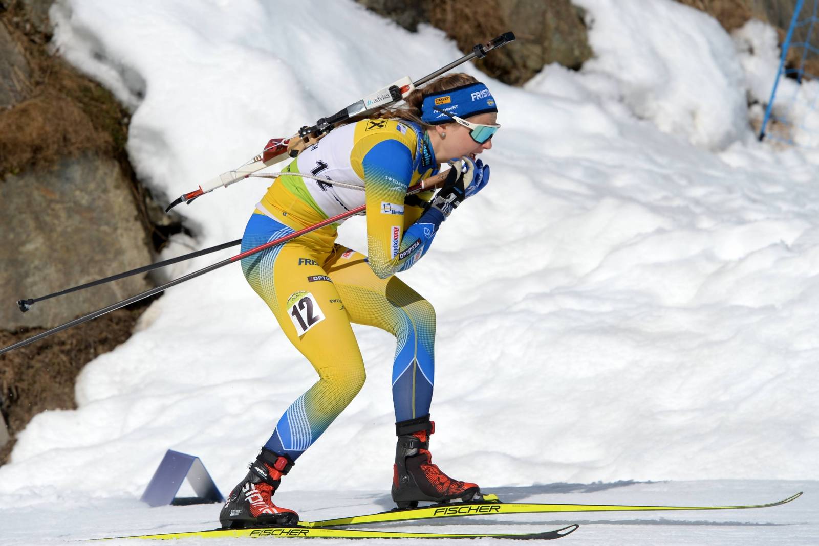 Шведская лыжница дебютирует на Кубке мира по биатлону