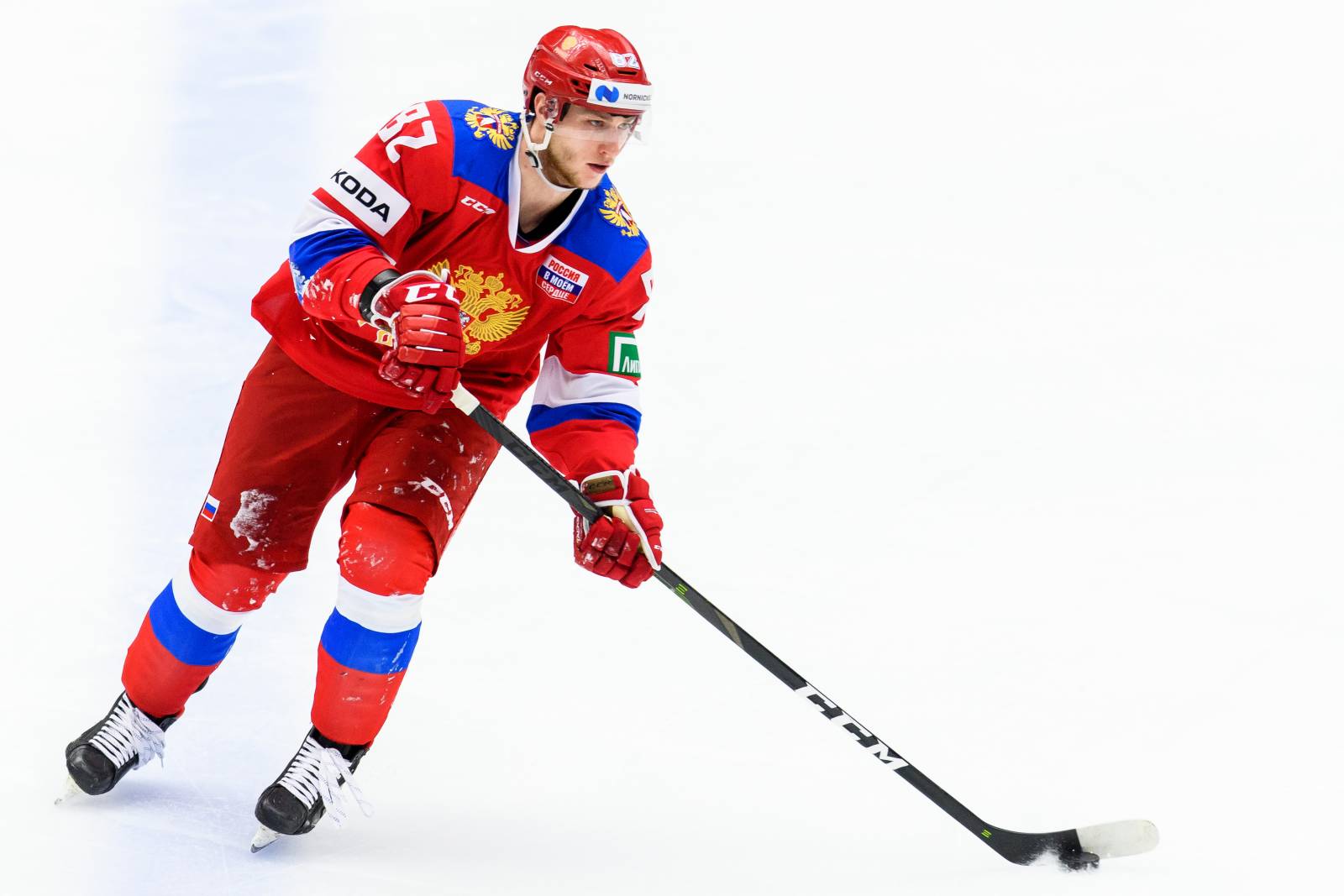 Чехович набрал первые очки в НХЛ