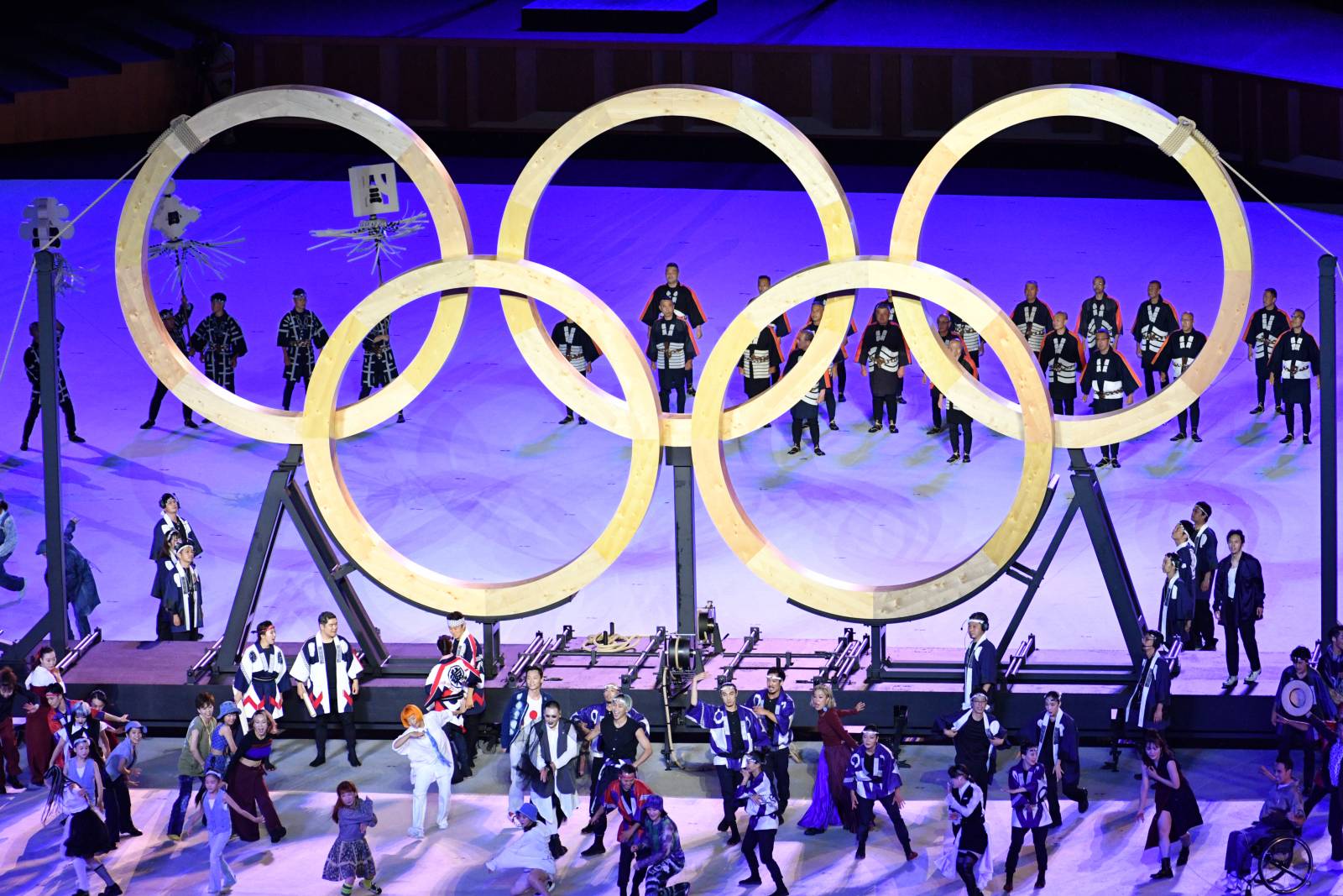 Сборная России приняла участие в параде наций на церемонии открытия Олимпиады в Токио