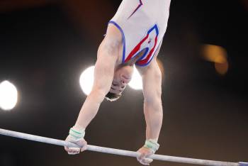 Нагорный завоевал бронзовую медаль на Олимпиаде в Токио в упражнениях на перекладине
