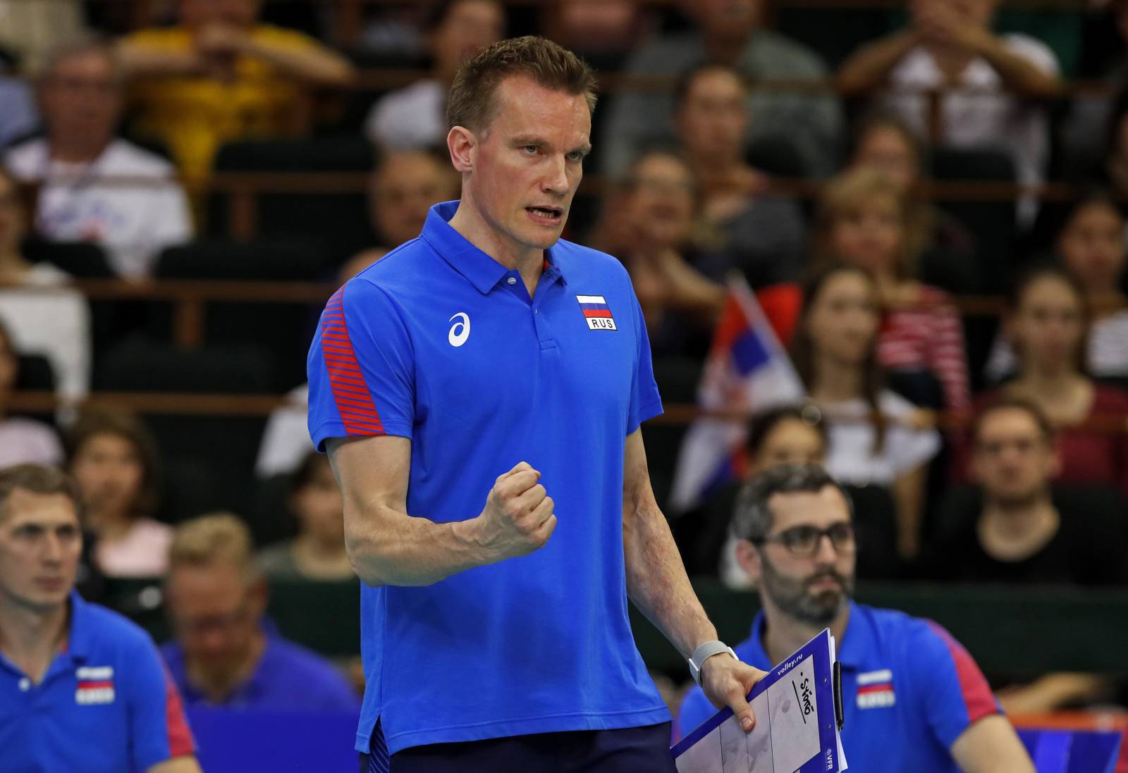 Тренер волейбольной сборной России прокомментировал выход в финал Олимпиады