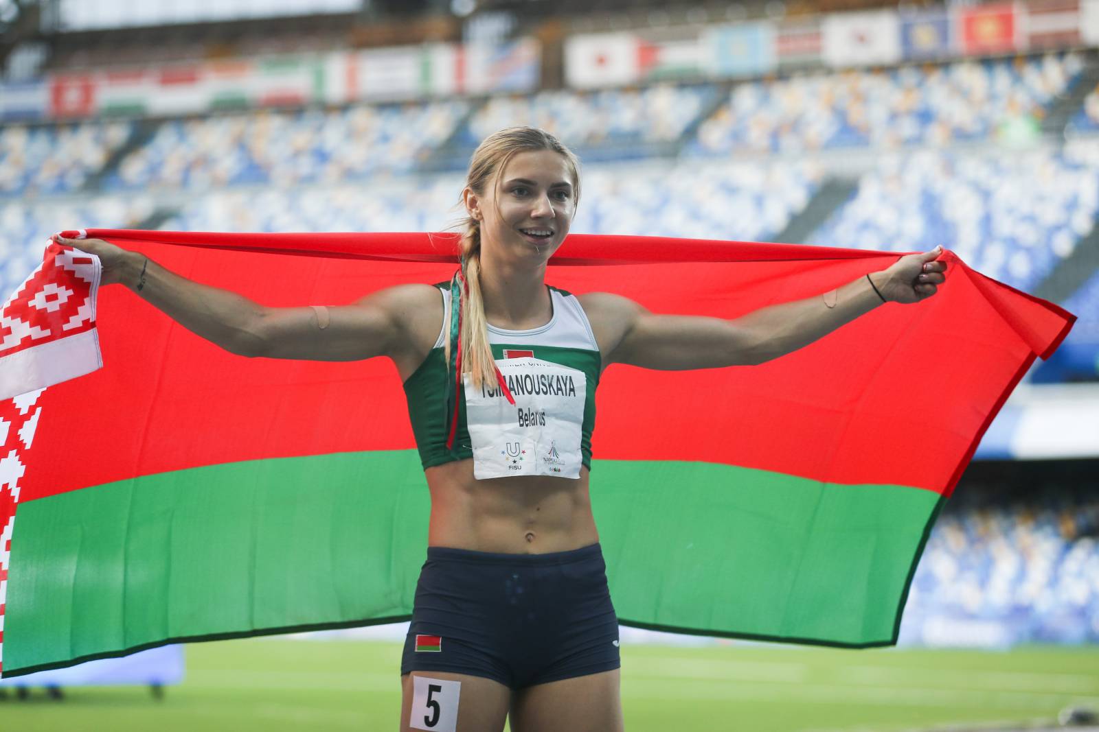 Легкоатлетки Кристины Тимановской
