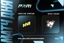 PARI: Virtus.pro обыграет NAVI и заработает слот на RMR по CS2