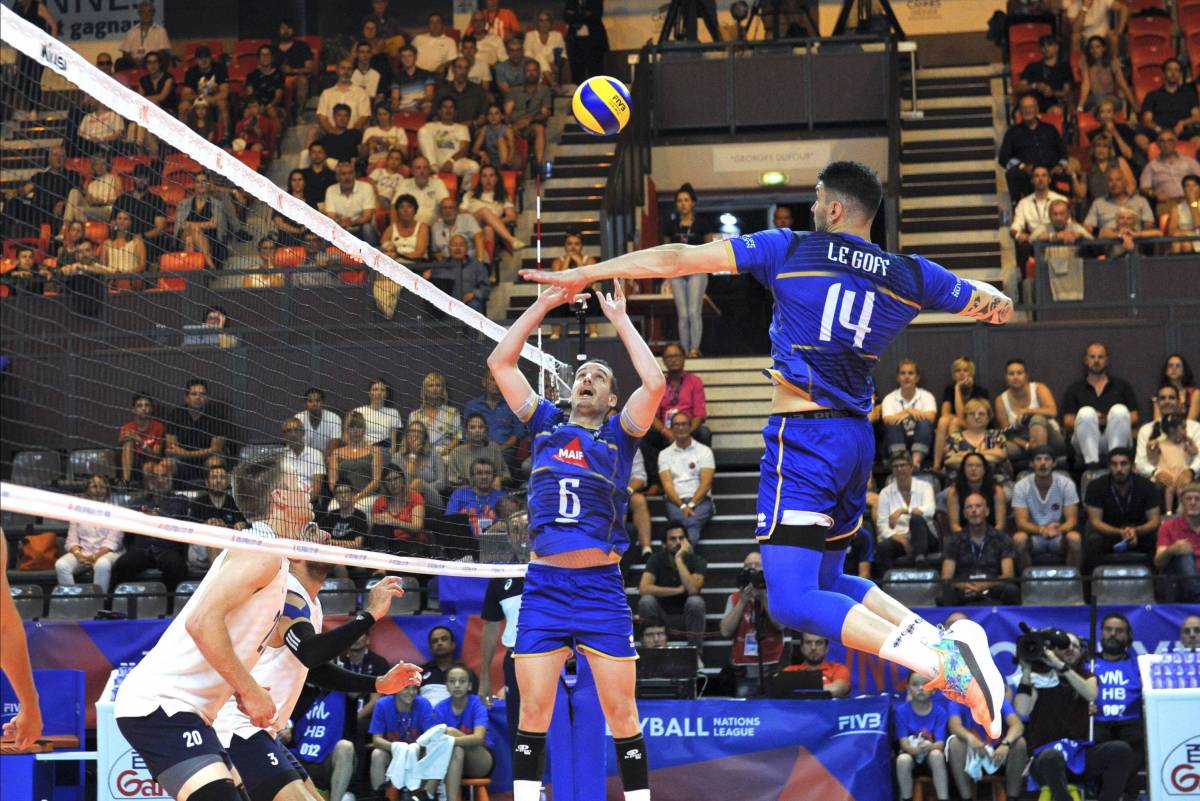 France - Italy: forecast for the match of the men's volleyball League of Nations