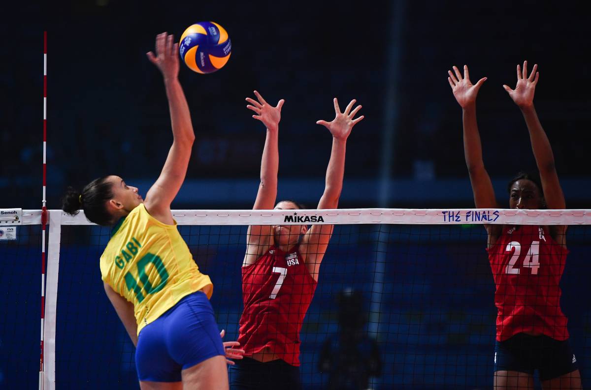 США - Бразилия: прогноз на финальный матч волейбольной женской Лиги наций