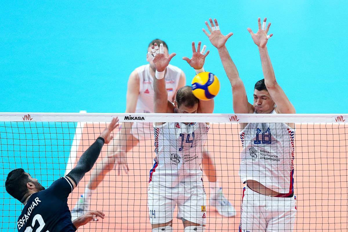 China – Serbia: forecast for the match of the men's Volleyball League of Nations