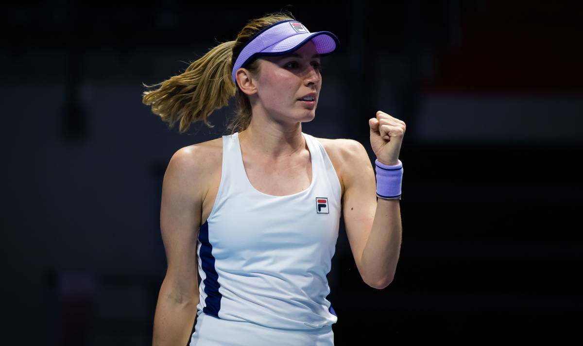 Dubai, UAE, 20th. Feb, 2023. Russian tennis player Anastasia